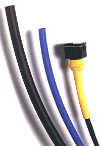 Schrumpfschlaeuche in zahlreichen Farben und Groessen