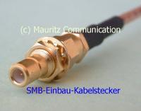 SMB-Einbau-Stecker - RG 316